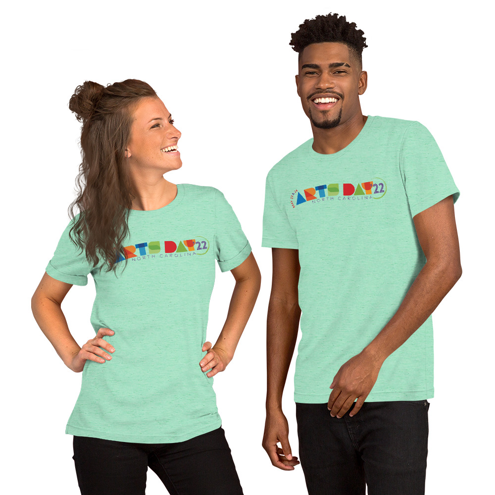 ARTS Day '22 Horizontal Logo Short-sleeve unisex t-shirt – Arts NC Store