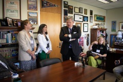 Sen. Mike Woodard, Democrat chair of the Arts Caucus in the Senate