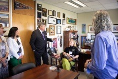 Sen. Mike Woodard, Democrat chair of the Arts Caucus in the Senate