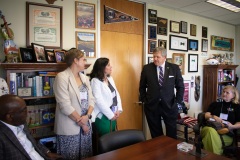 Sen. Mike Woodard, Democrat chair of the Arts Caucus in the Senate