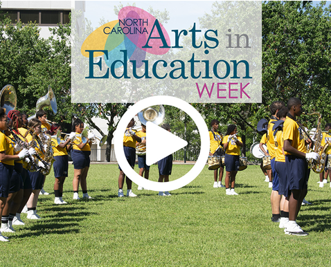 NC Arts in Education Week Marching Band with Play Video icon