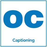 Captioning Icon - Click for More