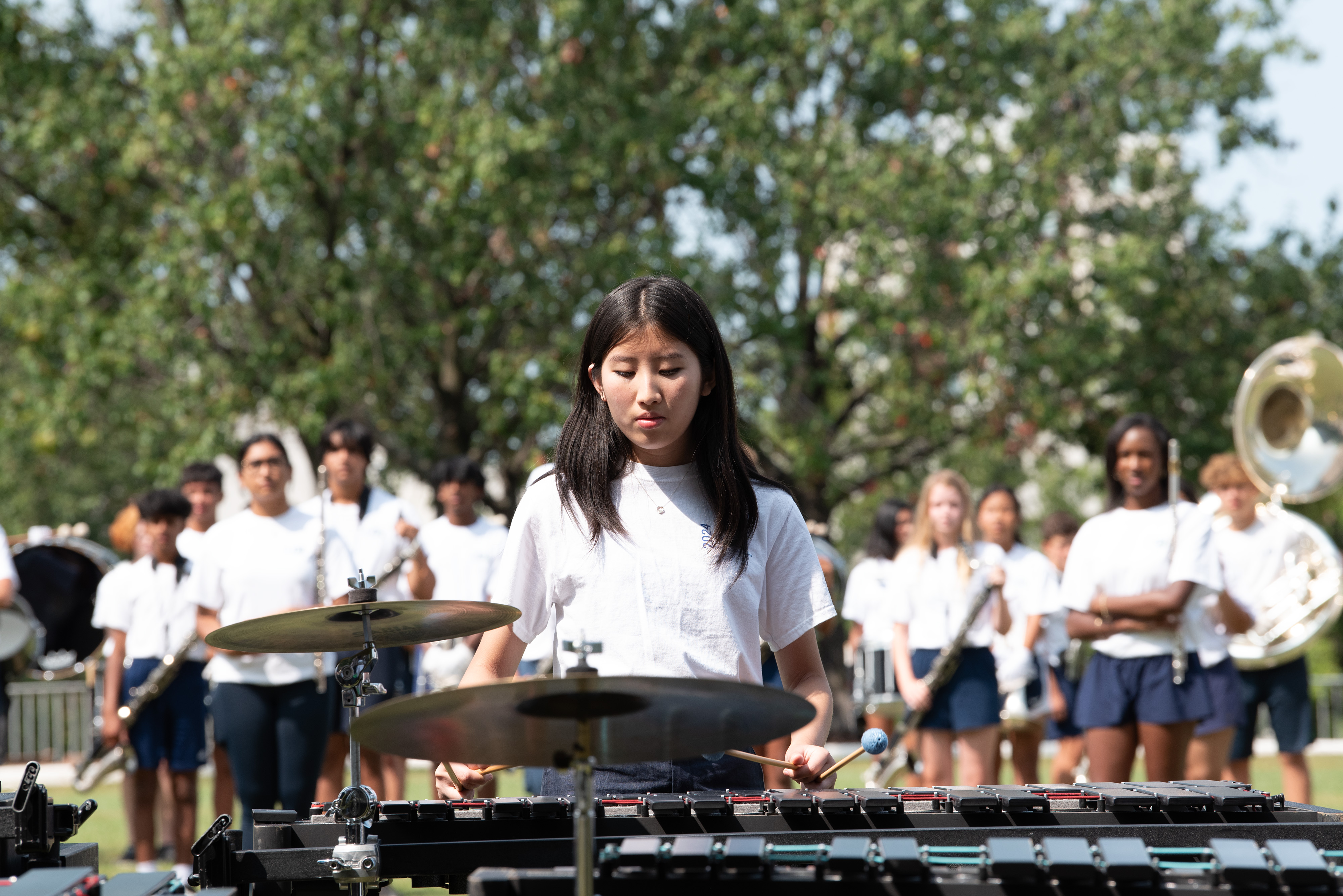 Greenlevel High School Marching Band from Cary, NC