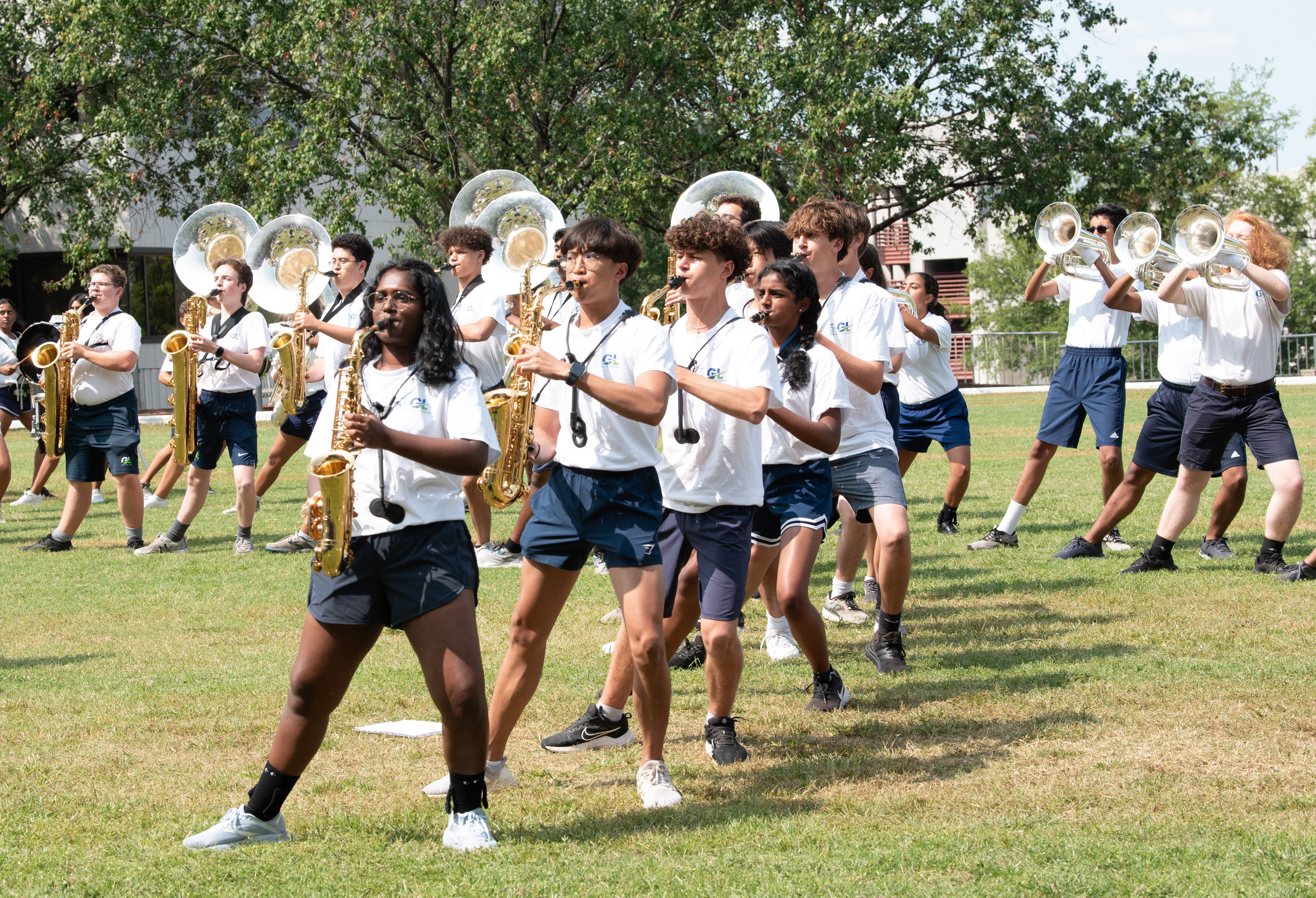 Greenlevel High School Marching Band from Cary, NC