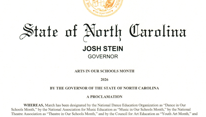 Arts In Our Schools Month 2026 Proclamation